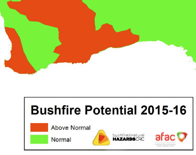 Bush Fire Potential 2015